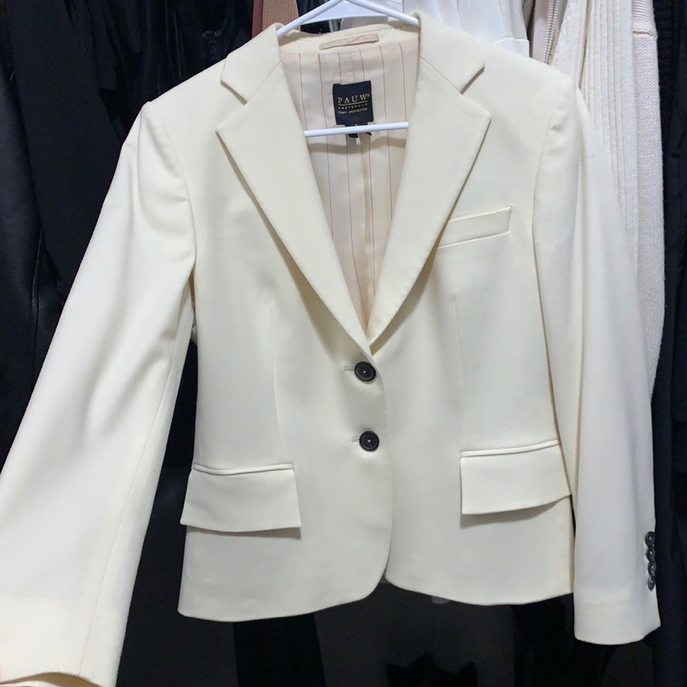 Pauw Amsterdam cream jacket $50 ven